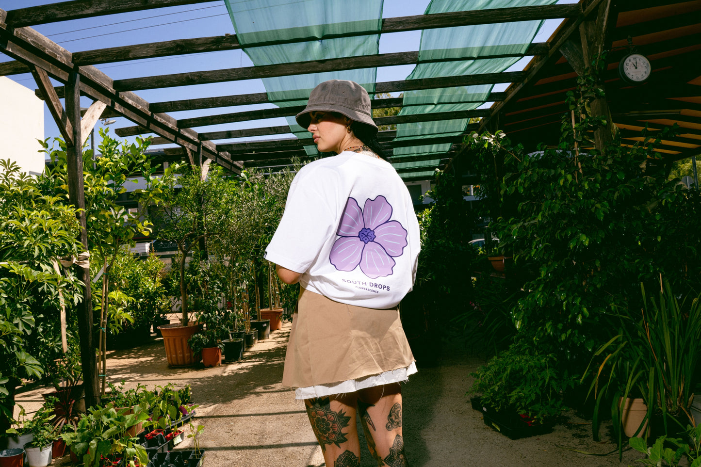 Lila Lotus Tee